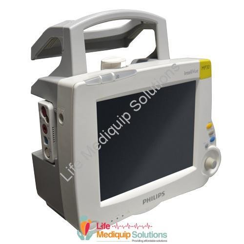 Philips-IntelliVue-MP30-Patient-Monitor-Left Philips-IntelliVue-MP30-Patient-Monitor-Left