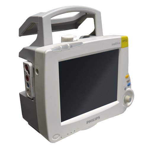 Philips-IntelliVue-MP30-Patient-Monitor-Left Philips-IntelliVue-MP30-Patient-Monitor-Left