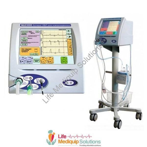 GE SLE 5000 HFO (Refurbished) 5 SLE-5000-Neonatal-Ventilator-With-High-Frequency-Oscillation