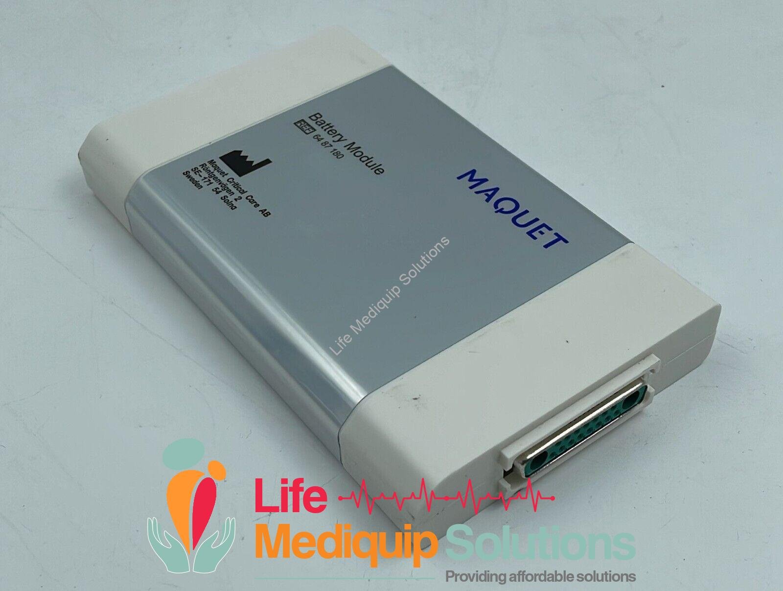 MAQUET SERVO I BATTERY 12V 3500mAH 6 MAQUET SERVO IS BATTERY 12V 3500mAH